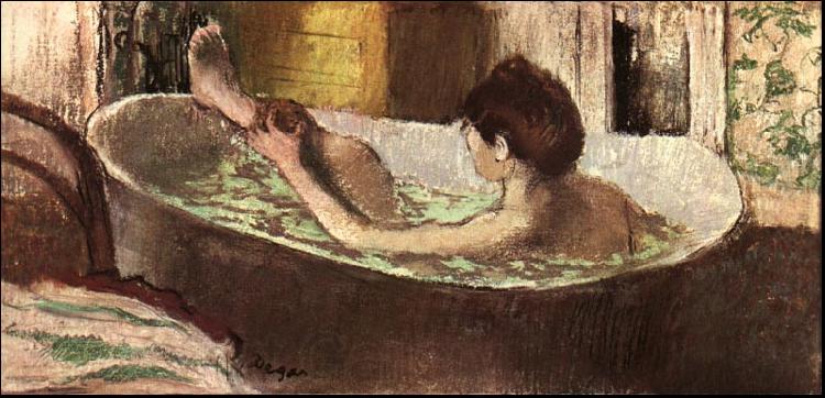 Edgar Degas Femmes Dans Son Bain